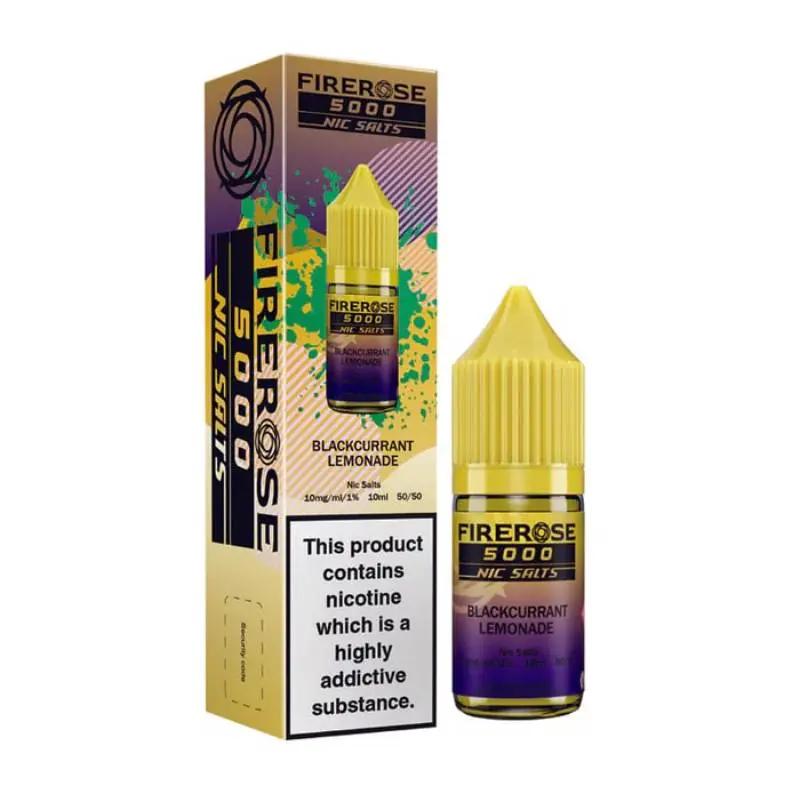 Product Image of Blackcurrant Lemonade Nic Salt E-Liquid by Firerose 5000 Nic salt 10ml